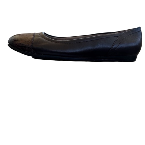 Life Stride “Soft System Flex Comfort” Women’s Brown Ballet Flats. Arch Support. - Picture 10 of 12